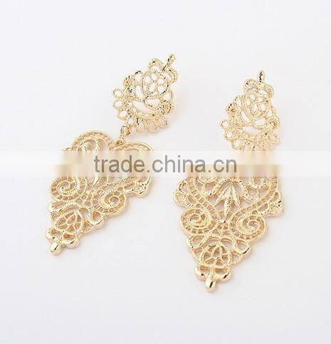 pearl paved starfish dangle earring high quality gold starfish dangle earrings sea theme earring jewelry