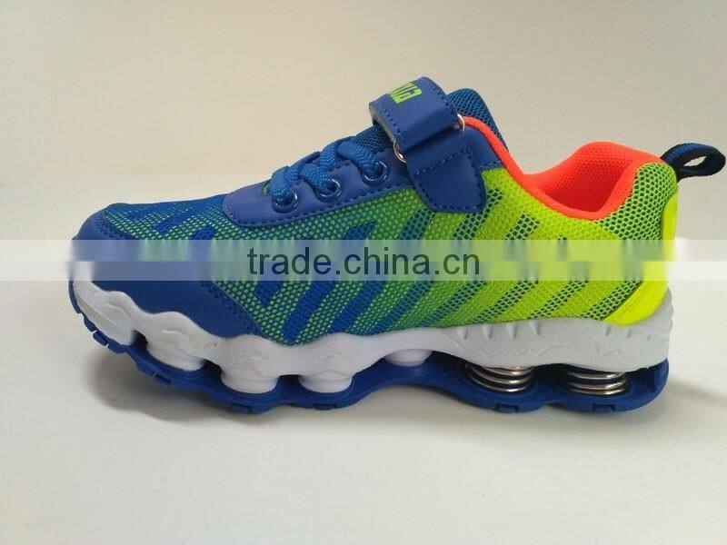 Fashion Mesh upper air kids sports shoes child shoe from china shoe factory