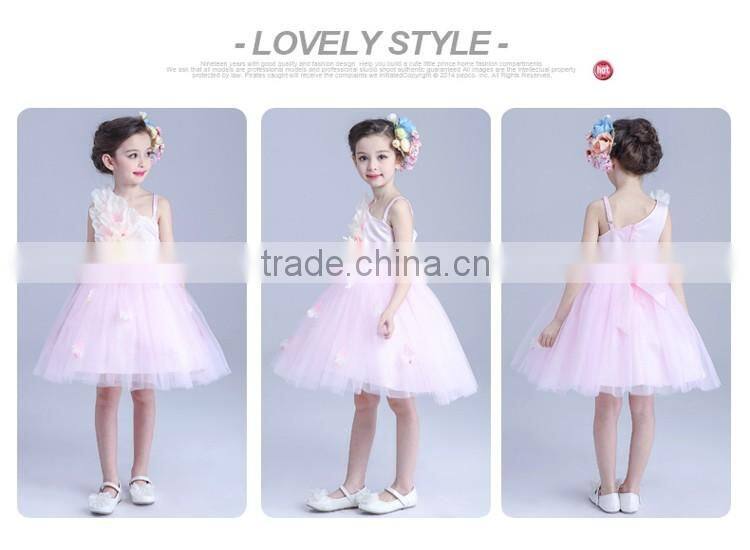 2017 children show stage costumes princesses dress for girl