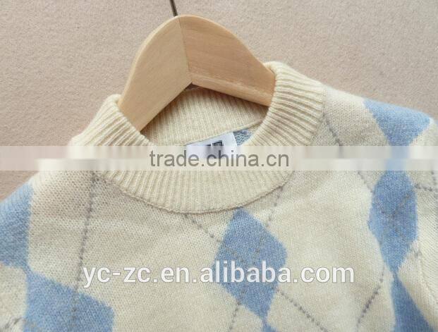 cheap plaid sweater sweater manufacturer in China