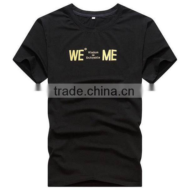 Top Quality 2015 Summer New Brand Men's Cotton Short Sleeve T-shirt Fashion O-neck Casual 3D Print T shirt M-XXXL