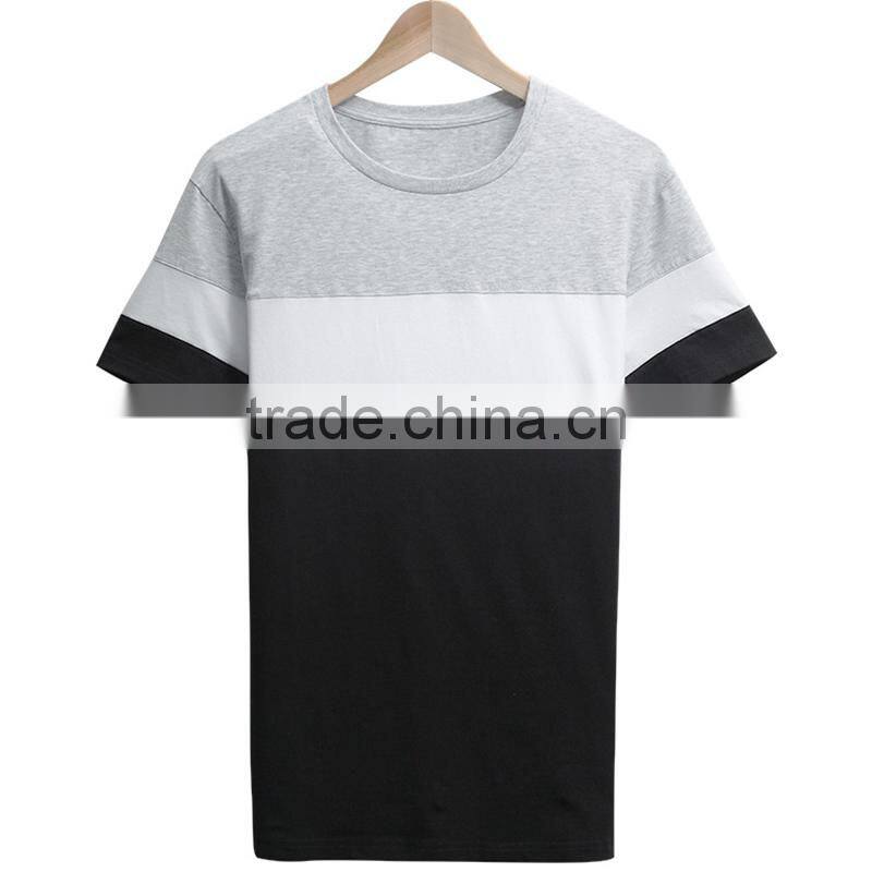 2016 New Design Mens fashion stripe Polo Shirts Customized Logo