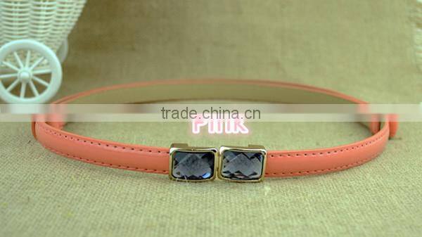 MOQ 1 pc 10 colors choice and length around for waist 57-102cm women brand belt female