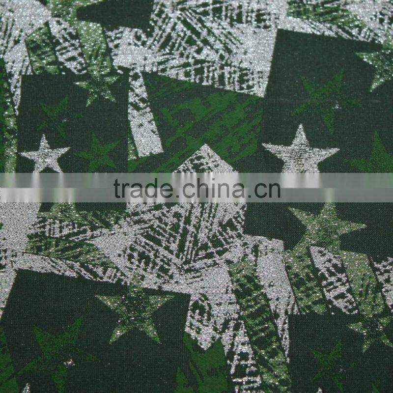 Custom Design Stars In Shining Dress Fabric