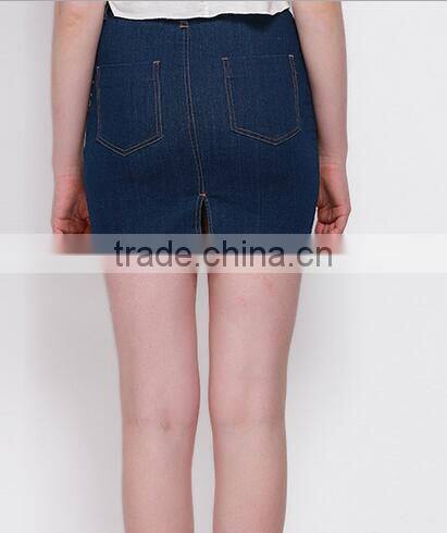 EY1826D 2016 Bodycon High Waist Sexy Mini Skirts Denim Clothes Wholesale