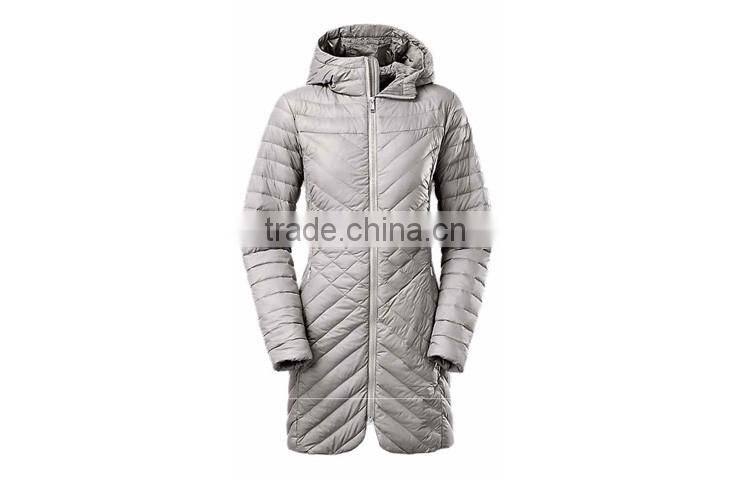 H1040 winter parka down coat long down parka for women