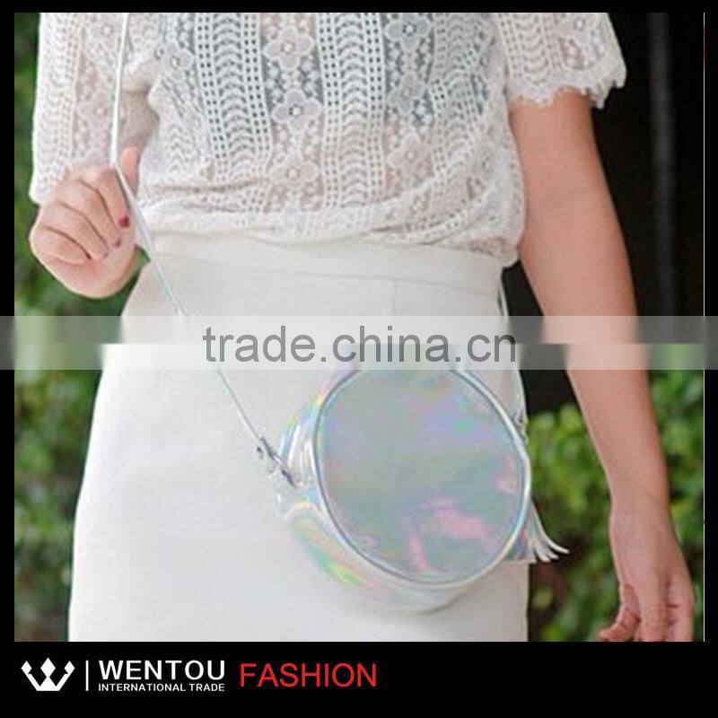 Hologram Cross Body Round ladies purse