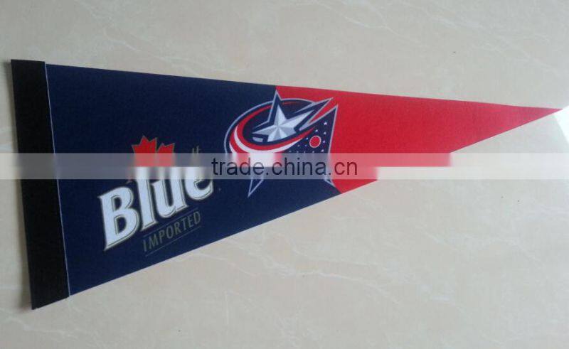 printed event pennant flag