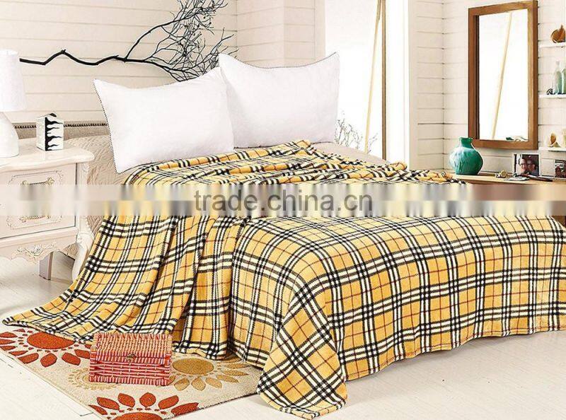 Shu Velveteen Blanket With Brand Printed