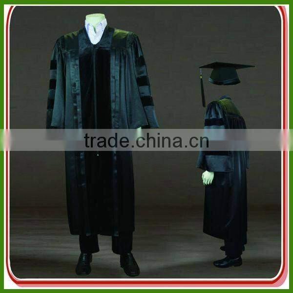 graduation gown, graduation cap and gown, black graduation gown