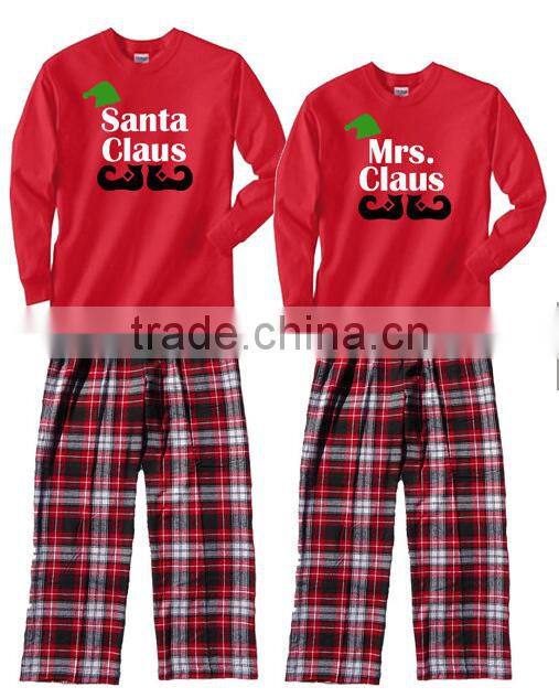 Wholesale the popular christmas boys fall boutique print pajama