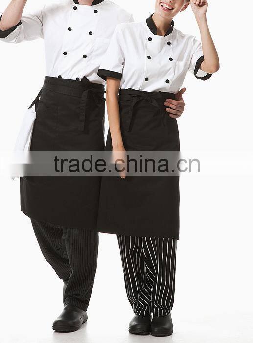 2017 New design chef uniform/hotel chef /cotton uniform for sale