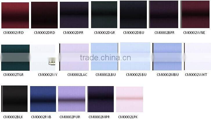 Men's dress shirts Slim Fit Long Sleeve Pin collar mens