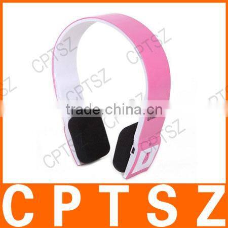 BH23 Bluetooth V3.0+ERD Handsfree Stereo Headset w/ Microphone - Silver + Black
