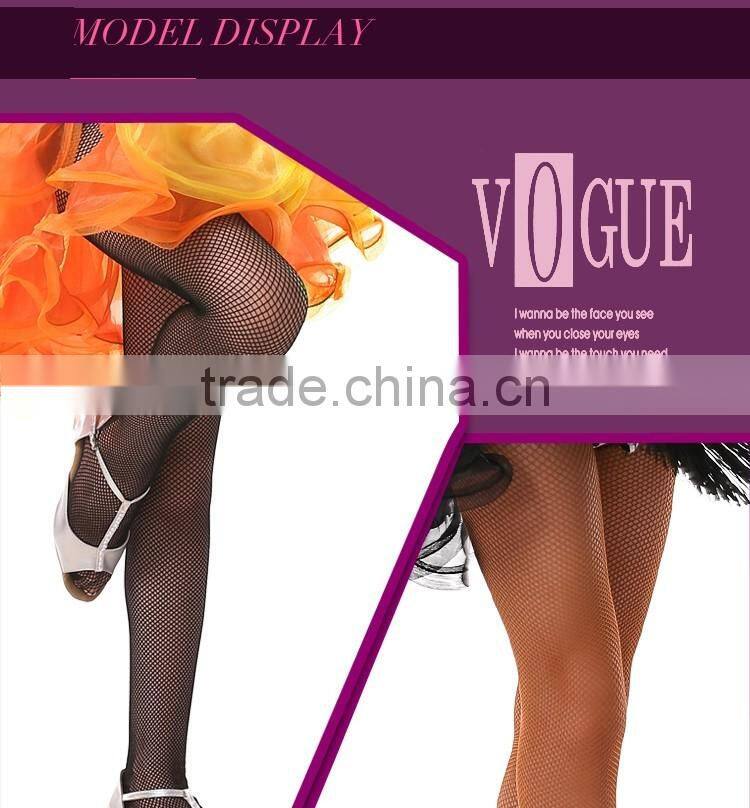 2016 Fashion Girl Pantyhose Latin Dance Tights Children Sexy Net Stockings