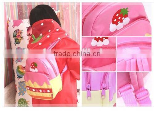PU cartoon animal school children bag