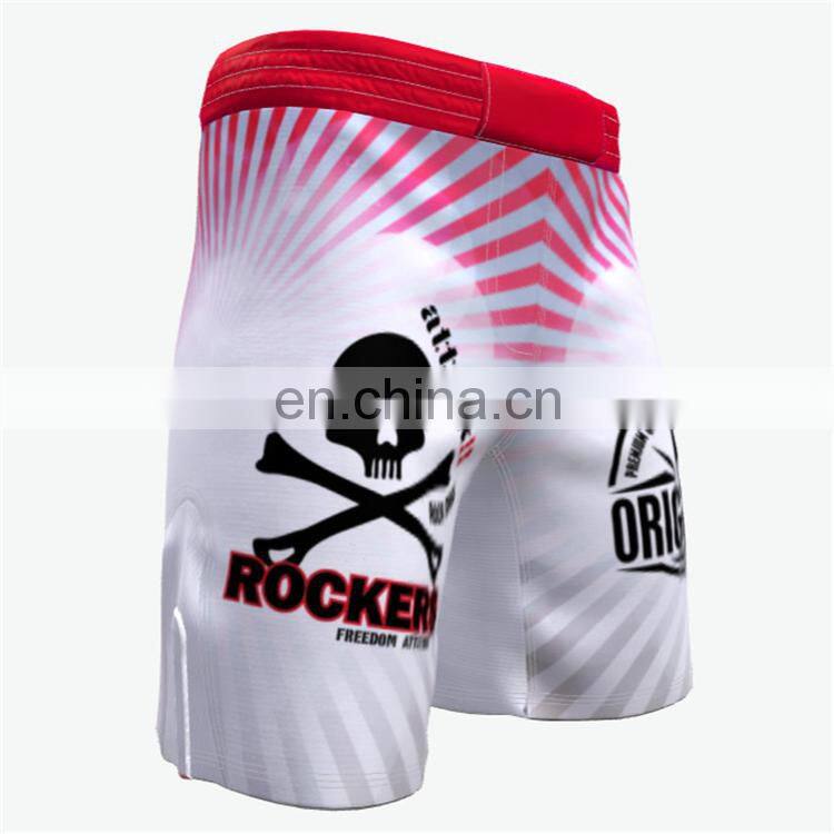 Wholesale mens blank crossfit shorts mma shorts custom 2017