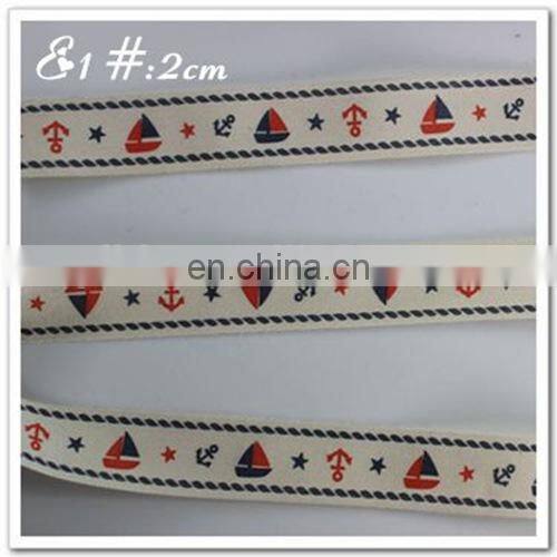 customized cotton printed webbing