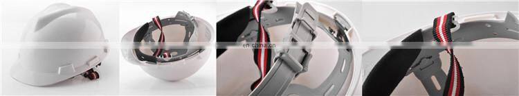 v model safety helmet,safety hard hat,CE EN397 helmet Construction MSA's Gard