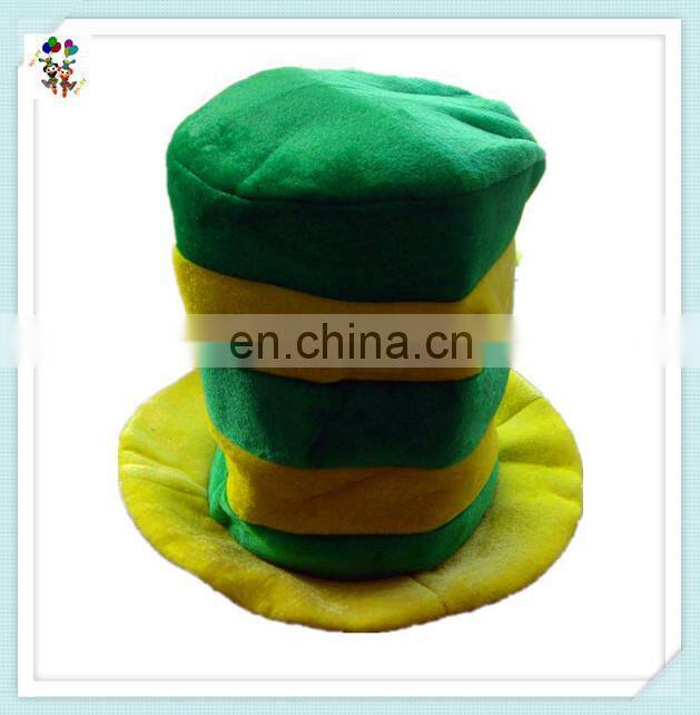 Ireland Shamrock Fancy Dress St Patricks Day Green Party Hats with Beard HPC-0251