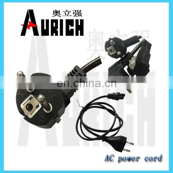 European power cable swiss plug adaptor cable flat small retractable cord reels power cable