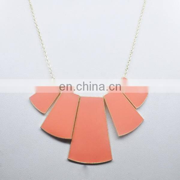 exquisite simple anchor pendant gold plating necklace jewelery