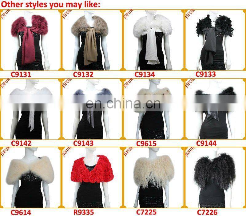 Fashion turkey feather soft boa