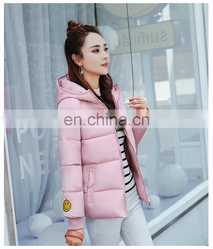 Down jacket new cotton women Korean version of the short paragraph hooded wild lovers loose clothes jacket