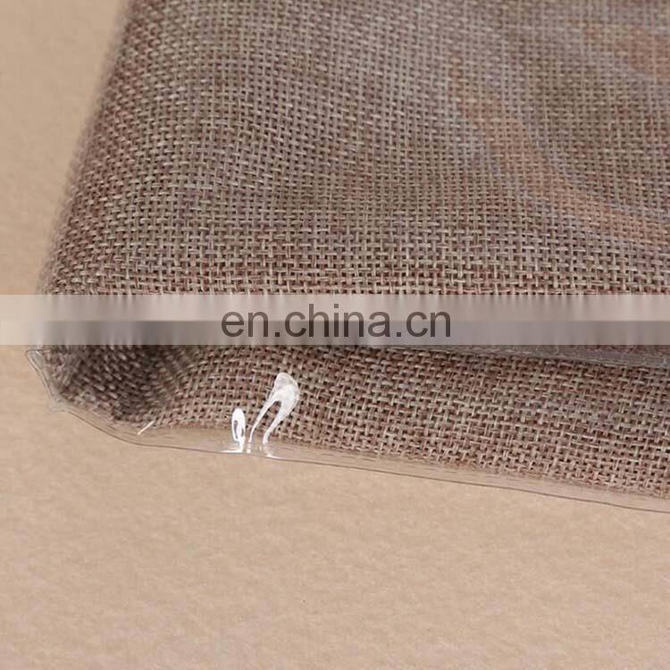 Wholesale customized transparent waterproof clear plastic pvc towel/cloth packaging bag Guangzhou factory