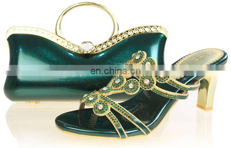 Nigeria green italian dress shoe