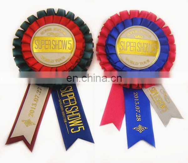 Custom Handmade Award Ribbon Rosette For Party