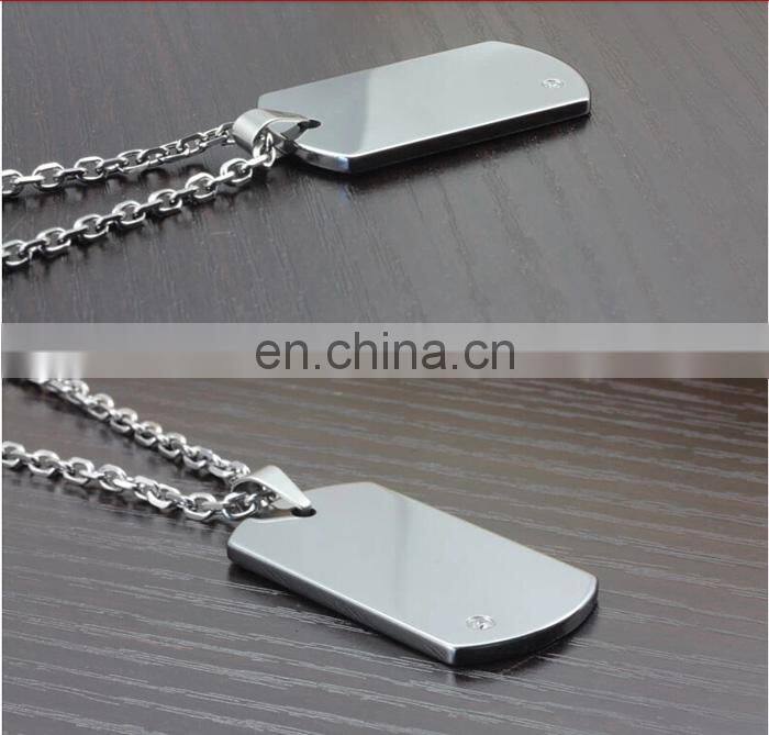 Nautical Style and Polished Technique cheap dog tag necklaces