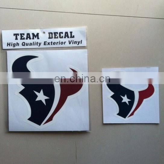 motorcycle sticker and advertising easy removeable car bumper sticker for cars