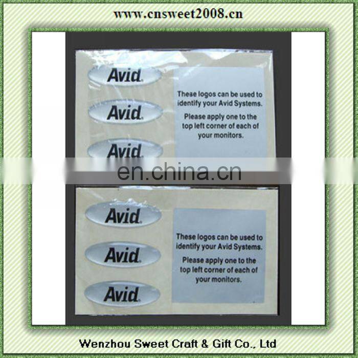 popular epoxy dome sticker for promotion