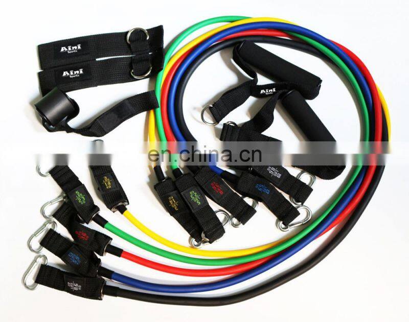 ANY-006 High quality Fabric sleeve cover Power Resistance bands wholesale,exercise resistance bands,big 5 resistance bands