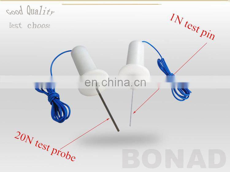 IEC60884 IEC61032 Test finger probe 1N/20N wire testing lead can select