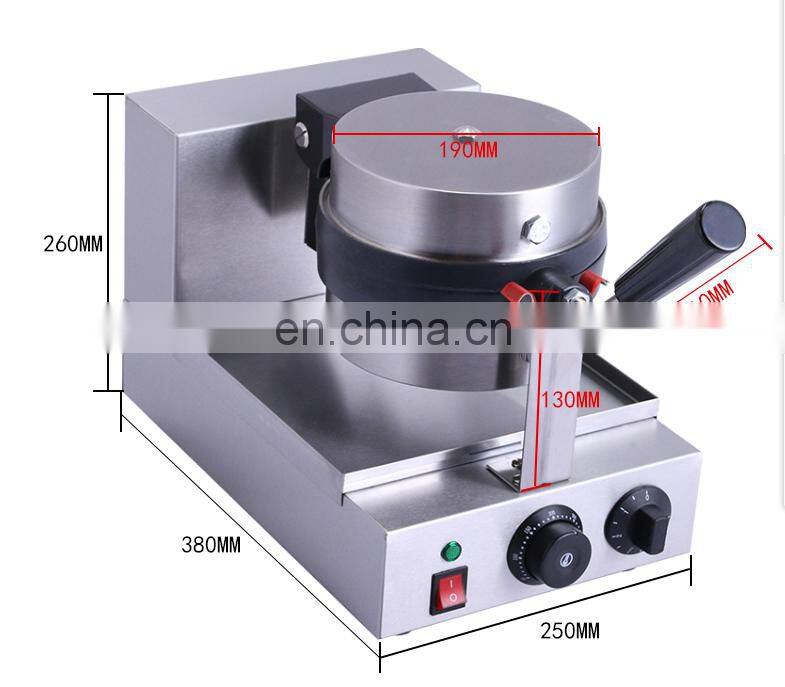 Stainless steel best quality egg waffle maker with CE certification