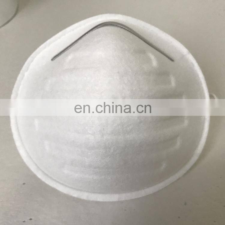 Chinese supplier cup-shaped dust filtering mouth and nose mask portable respirator set