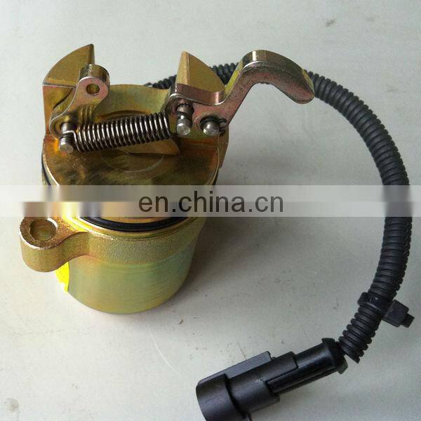 excavator Mitsubishi engine electric parts 24V flameout switch stop solenoid valve B402-1115030