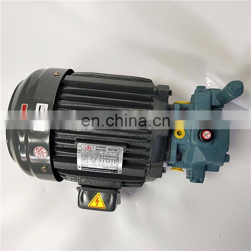 NACHI Motor oil pump UVC-1A-1A3-3.7-4-20 UVC-1A-2A3-22-4-6125D Nachi motor combined oil pump