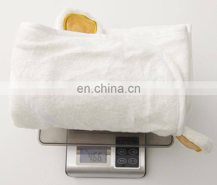 Wholesale animal soft hooded baby towels,baby hooded bath towels for kids