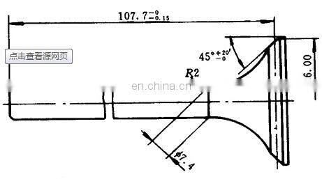 Intake and exhaust engine valve for Infiniti QX4 Q45 M30 FX35 FX45