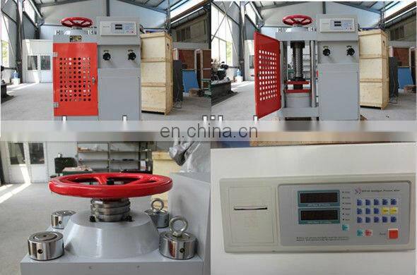 YES-1000kn Digital Display Manual Concrete Compression Strength Testing Machine image