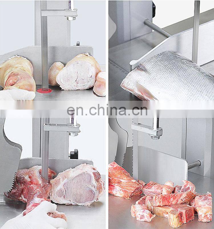 Meat cutting machine bone saw chicken cutter machine