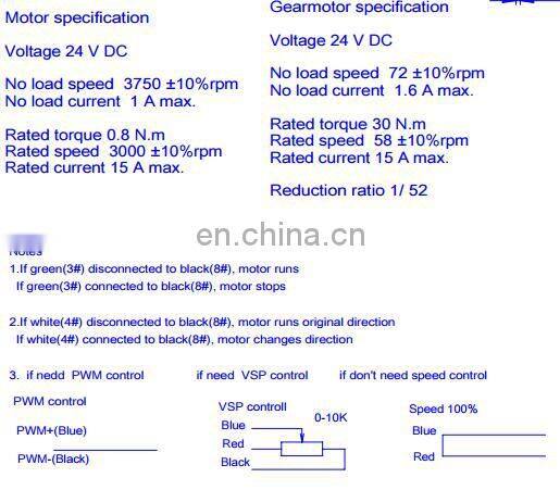 80mm high torque brushless dc gear motor rated 30Nm with 24 volt controller integrated