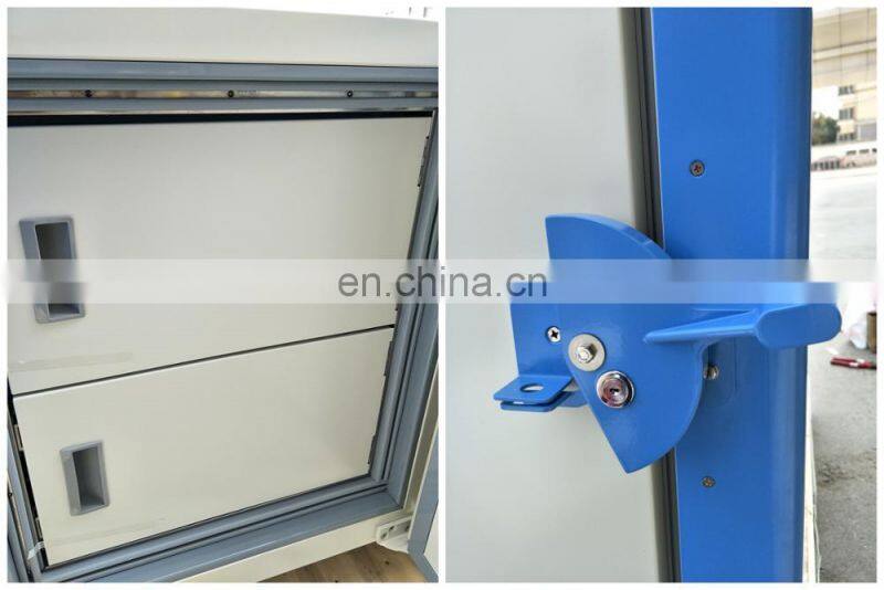 Ultra low temperature upright display cryogenic freezer
