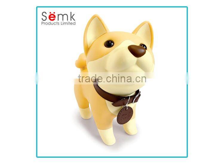 New arrivals christmas gift dog shape money saving storage box