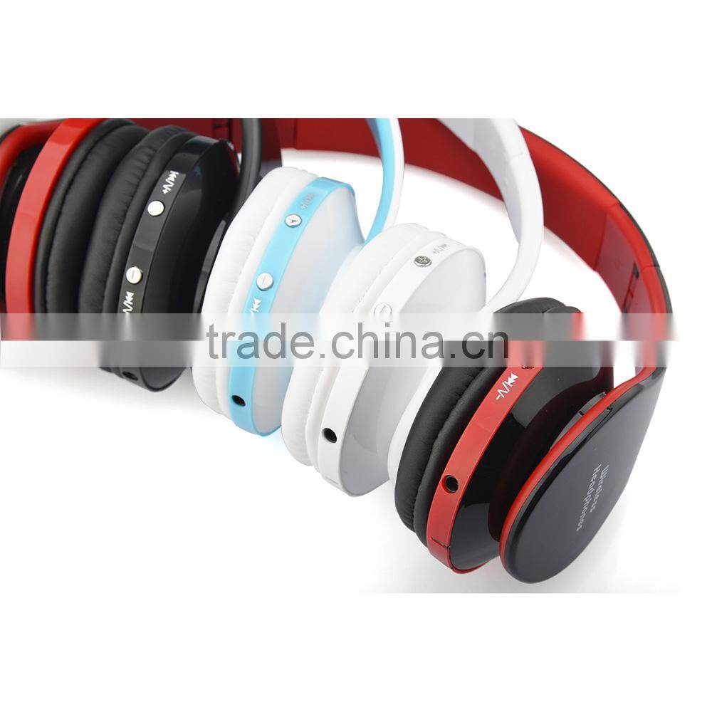 super bass Bluetooth wireless headsets headband headset over-ear headset headphones