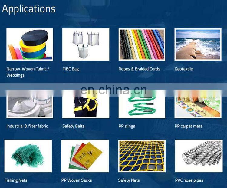600D Anti-UV Various Colours Polypropylene Hollow Yarn