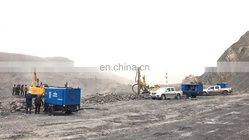 Liutech Hot Sales High Efficient Portable Air Compressor For Blasting Drilling